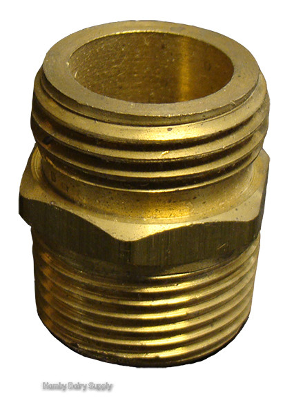3/4 inch Male Garden Hose to 3/4 NPT Adapter