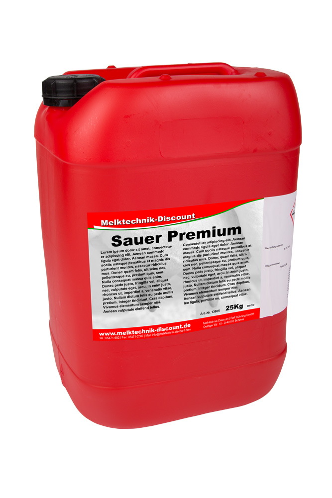 Melkanlagenreiniger Sauer Premium