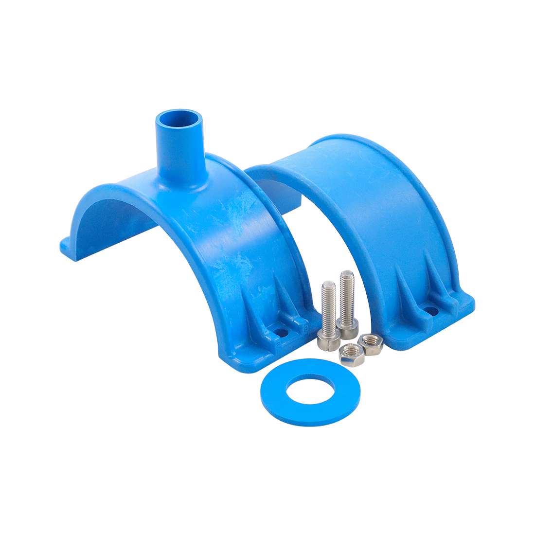 Straight entry bracket moulded - 4" x 3/4" D10300184