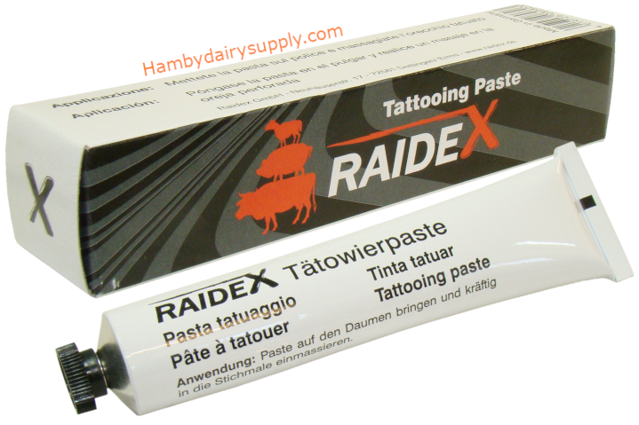 Black Tattoo Paste 2 oz by Raidex