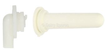 Hiko® “1-Click” Valve and Teat White Single – MBA08C MBA08C