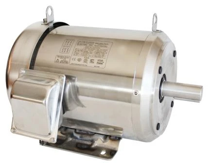 5 HP 3 PH Stainless steel Milk Pump Motor 1 1/8 Keyed Shaft - 1800 rpm