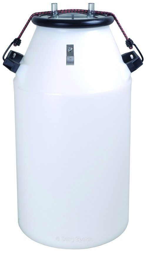 Dairy Spares Dump Bucket Original c/w 14mm Nipple Lid – DB18A DB18A