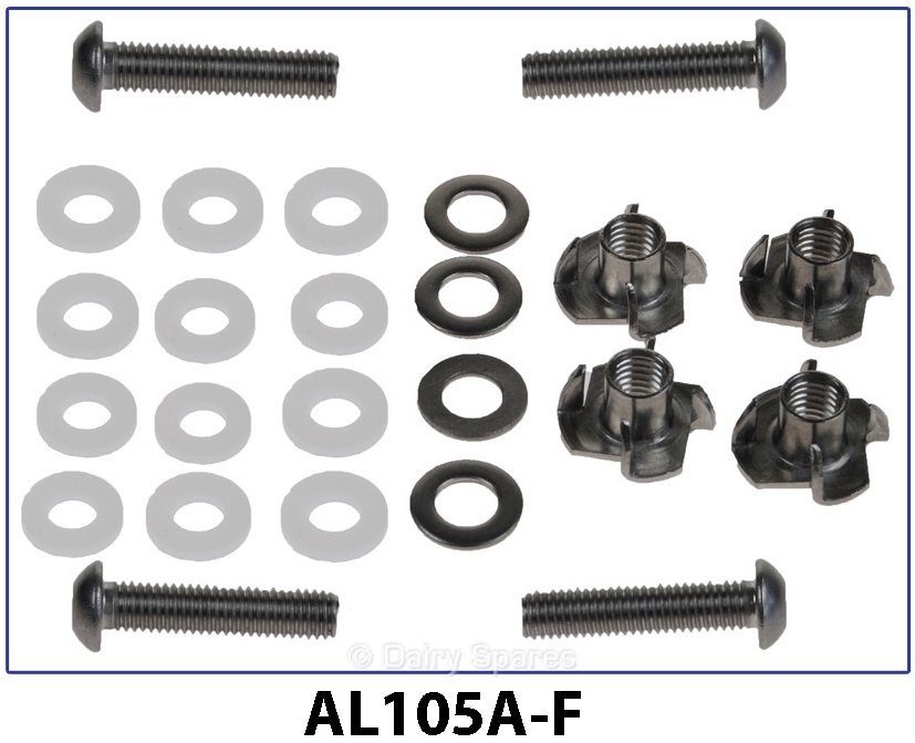 Ambic Locator Direct Mounting Kit for Rubber Matting 10-15mm – AL105A AL105A