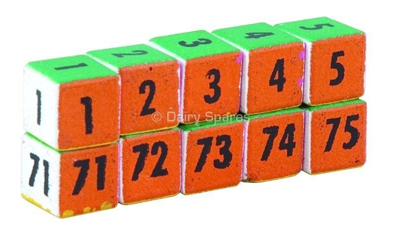 Bray Magnets Numbered (75Pk) – CE015B CE015B