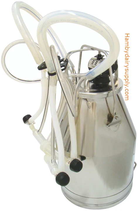 2 Sheep ITP205 Bucket Milker with 6 gallon Stainless Steel bucket 7036-2720-010