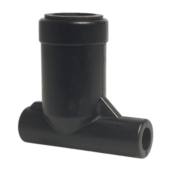 Compatible DeLaval Manus adapter for milk jar with or without hole 2 x 16mm x 32mm