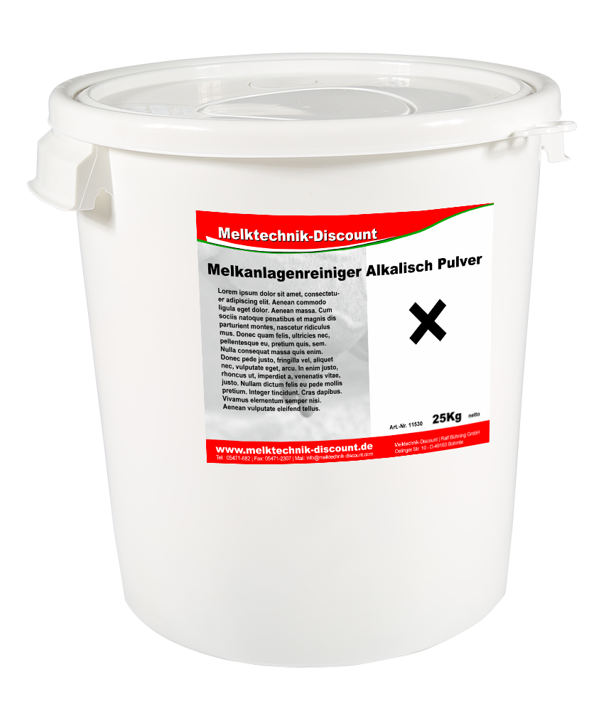Melkanlagenreiniger Alkalisch Pulver mit Chlor | 25 kg 13807-0025