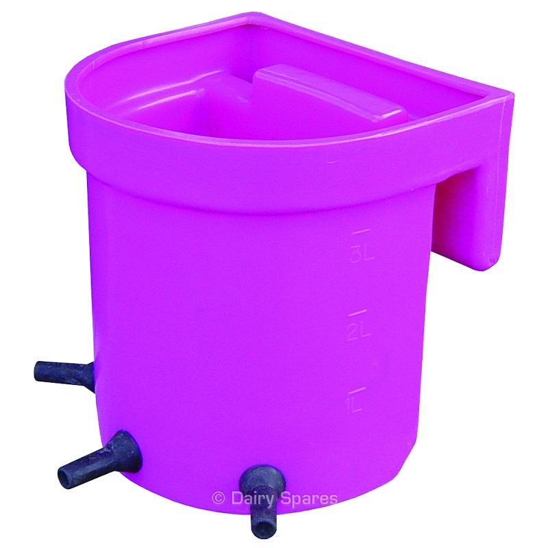 Milk bar 3 lamb feeder black teats MB46B