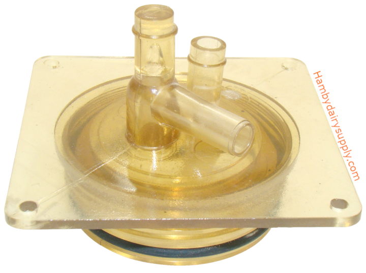 LID - 2 HOSE SQUARE for older Mueller wash box M-30146