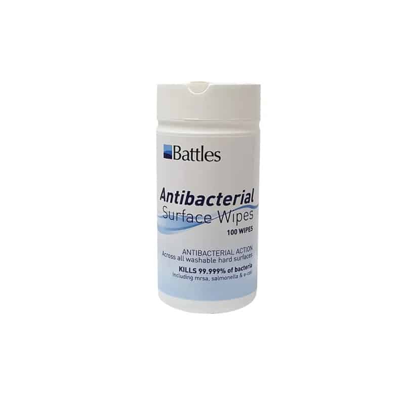 Battles Antibacterial Surface Wipes