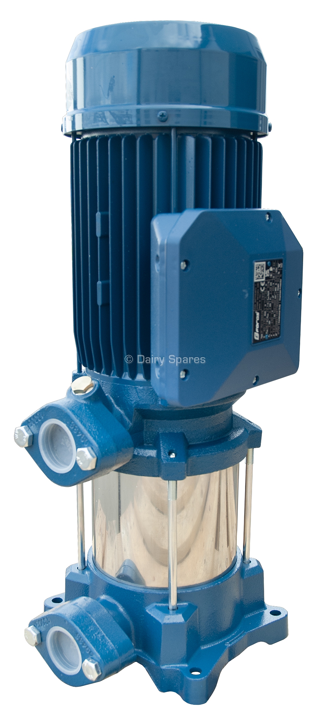 Volume Wash Multistage Pump 6 Stage Max 140 l/min@48mH 230V 1ph 2.2kW (3HP) c/w Noryl® Impeller – VWA06A VWA06A