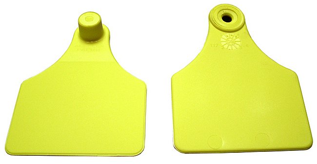 Allflex - Größe 2 Lochteil, ungeprägt