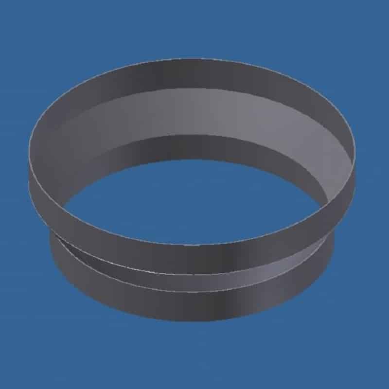 Dairymaster Universal S/S Auger box to Feed Bin Adapter