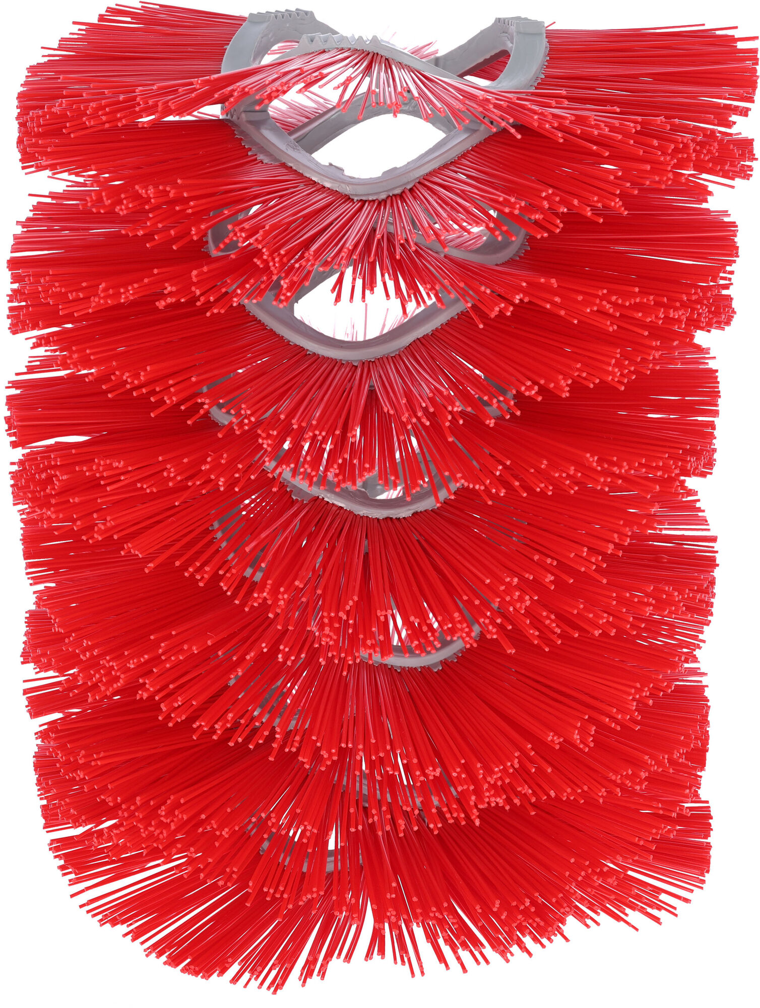 Bürstenringe für Pfahlbürste Maxi, rot | 11er Pack 18651-3