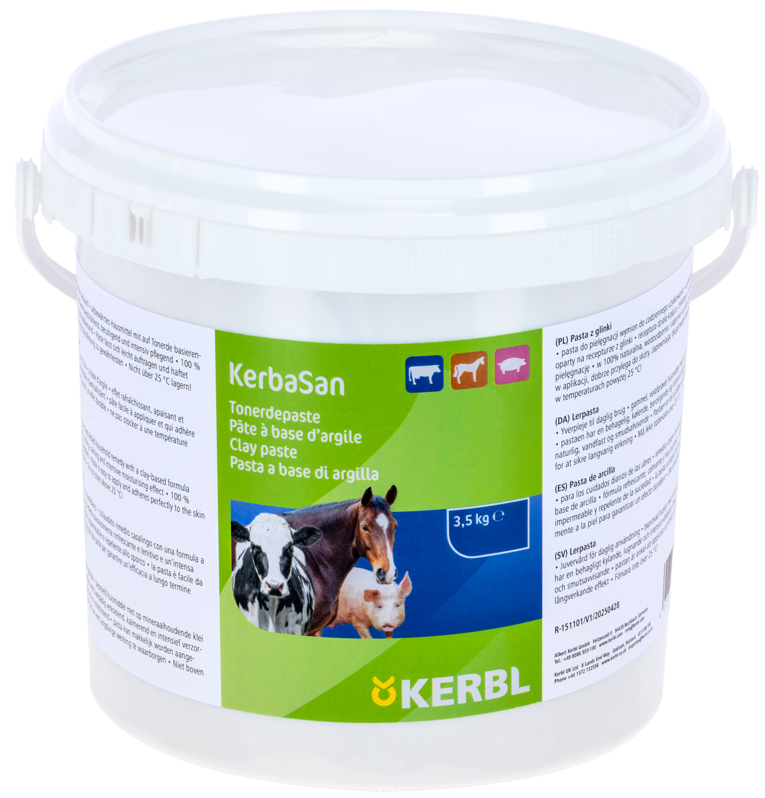 Tonerdepaste KerbaSan