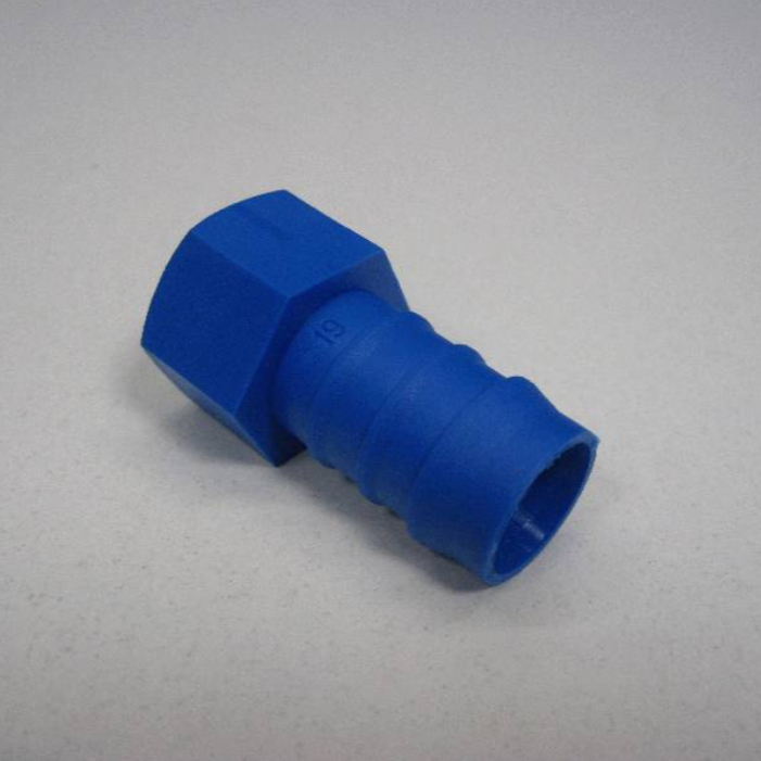 Plastic Hosetail 19mm x 1/2″ Female