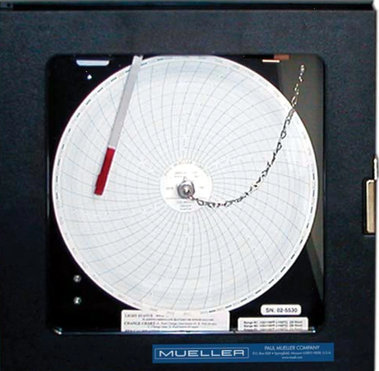 Sold Out - Temperature Chart Recorder - 48-hour Single Pen 7750-0101-110